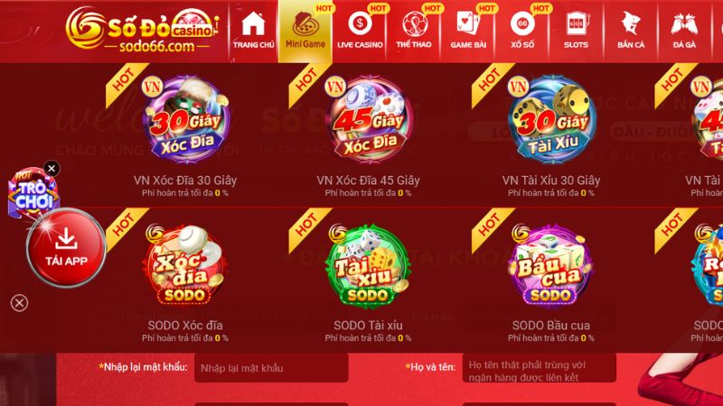 Với giao diện game SODO66 đơn giản, săn thưởng lớn